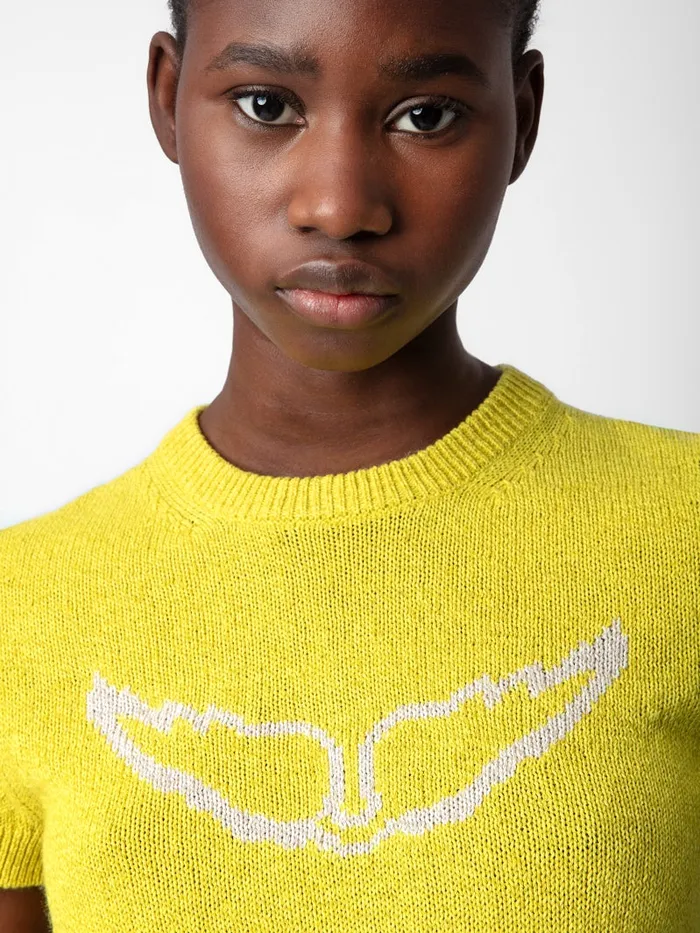 Women Zadig and Voltaire Sweaters and Cardigans Sorly Wings Sweater Cedra