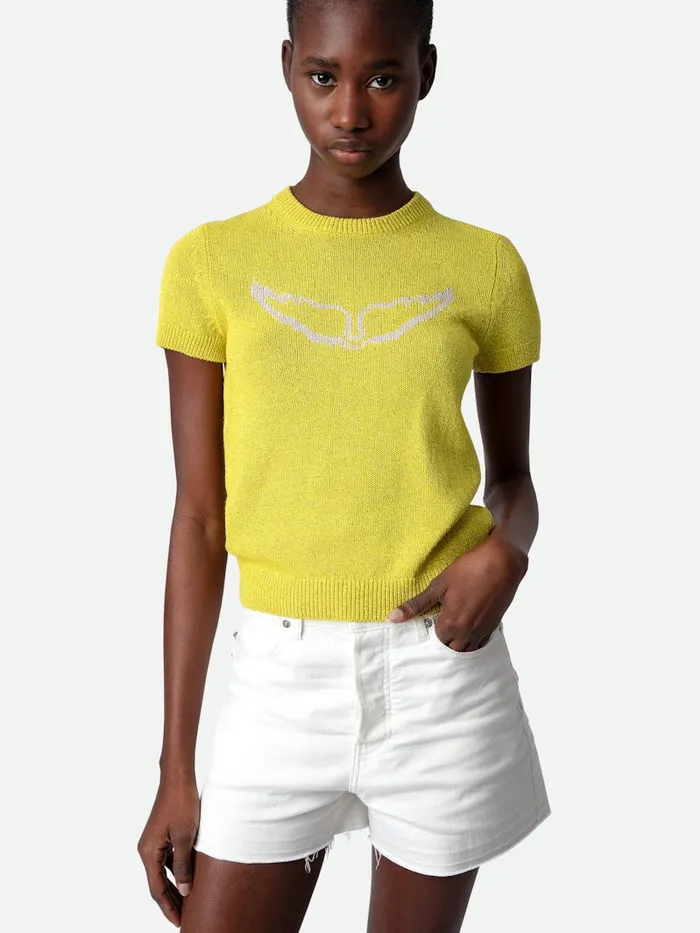 Women Zadig and Voltaire Sweaters and Cardigans Sorly Wings Sweater Cedra