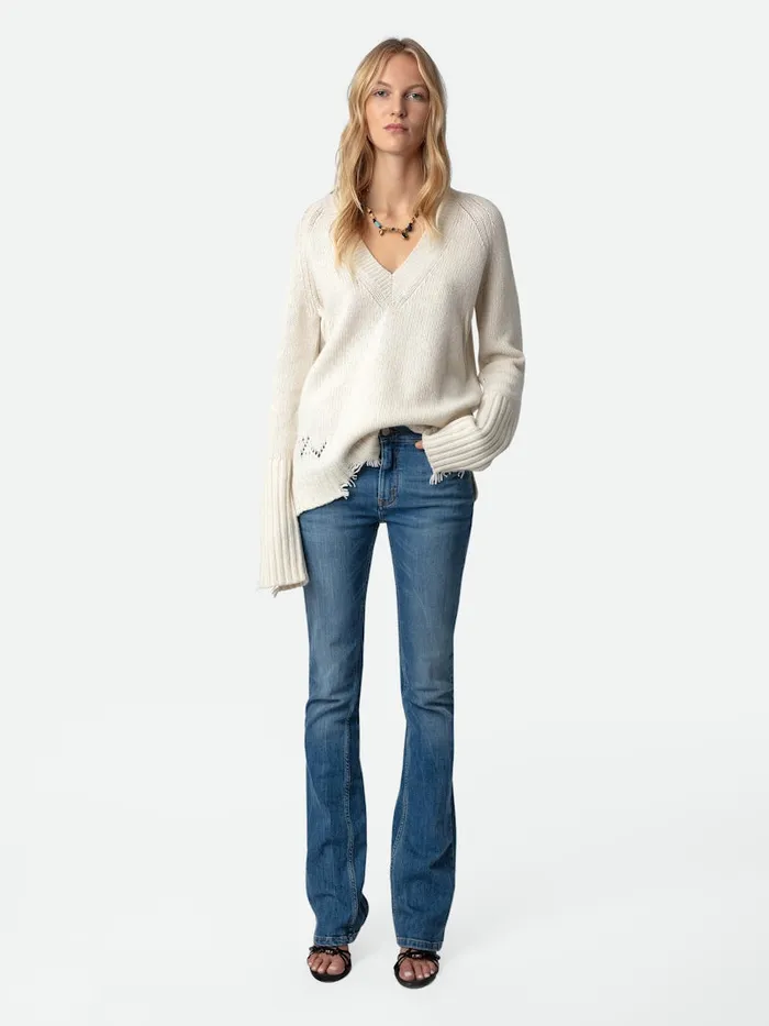 Women Zadig and Voltaire Sweaters and Cardigans Valma Amour Sweater Judo