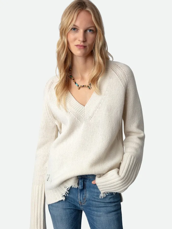 Women Zadig and Voltaire Sweaters and Cardigans Valma Amour Sweater Judo