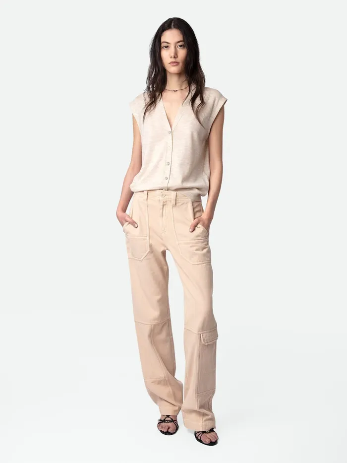 Women Zadig and Voltaire Sweaters and Cardigans Vasky Jewel Cardigan Scout