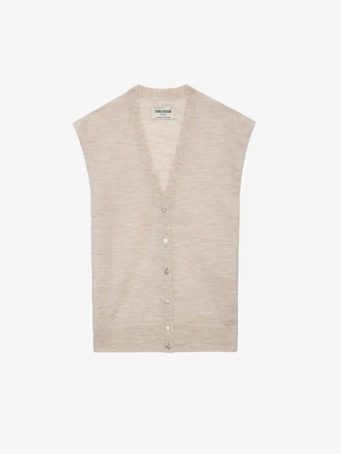 Women Zadig and Voltaire Sweaters and Cardigans Vasky Jewel Cardigan Scout