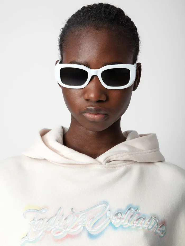 Women Zadig and Voltaire Sweatshirts Mia Gimme Love Sweatshirt Petale