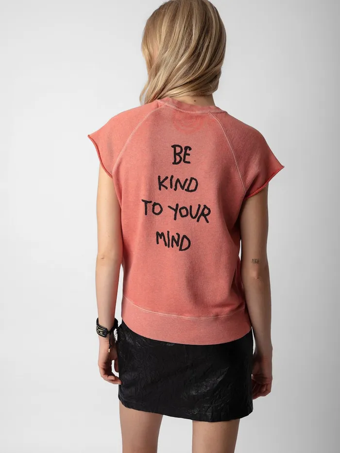Women Zadig and Voltaire Sweatshirts Rupper Sweatshirt Litchi