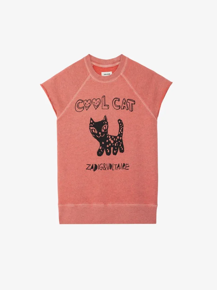 Women Zadig and Voltaire Sweatshirts Rupper Sweatshirt Litchi