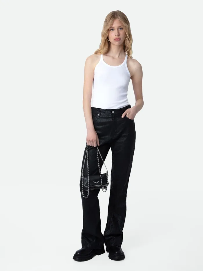 Women Zadig and Voltaire TShirts Alba Tank Top White