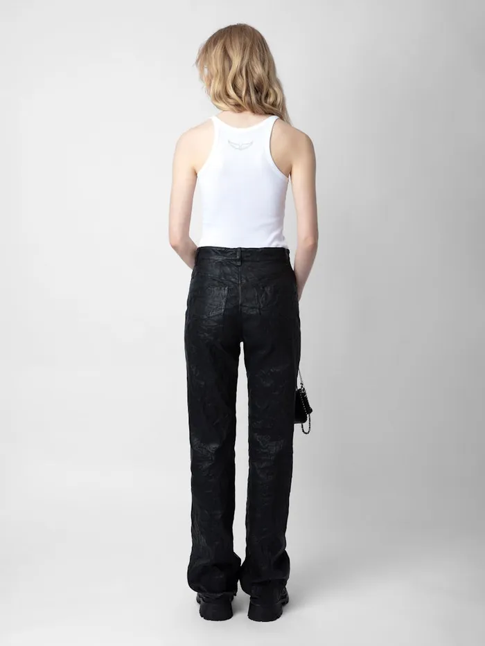 Women Zadig and Voltaire TShirts Alba Tank Top White