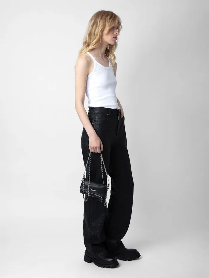 Women Zadig and Voltaire TShirts Alba Tank Top White