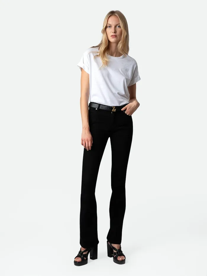 Women Zadig and Voltaire TShirts Anya Tshirt White