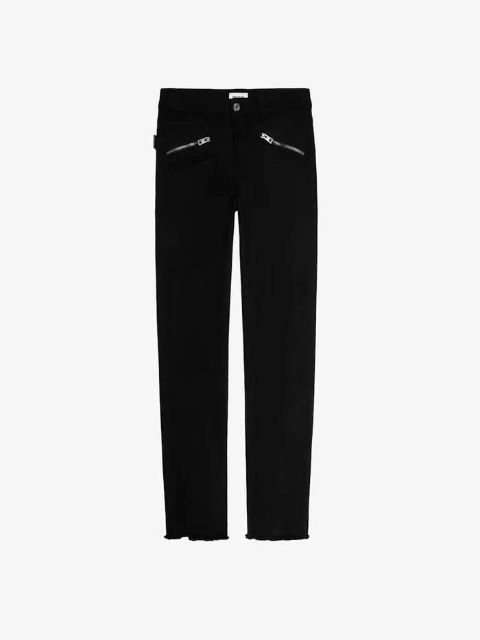 Women Zadig and Voltaire TShirts Ava Jeans Black