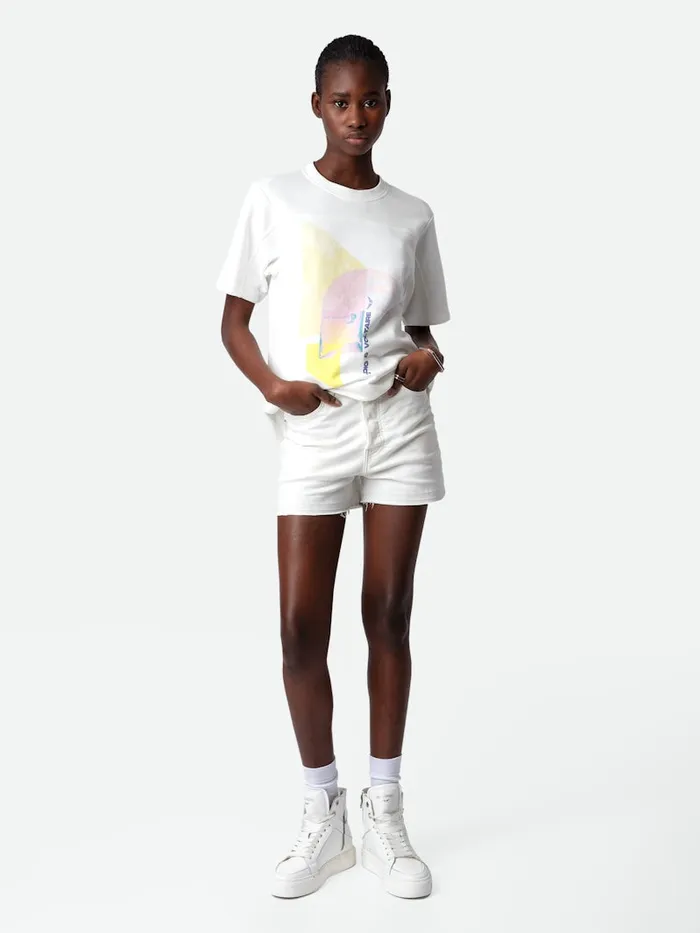 Women Zadig and Voltaire TShirts Bow Tshirt Judo