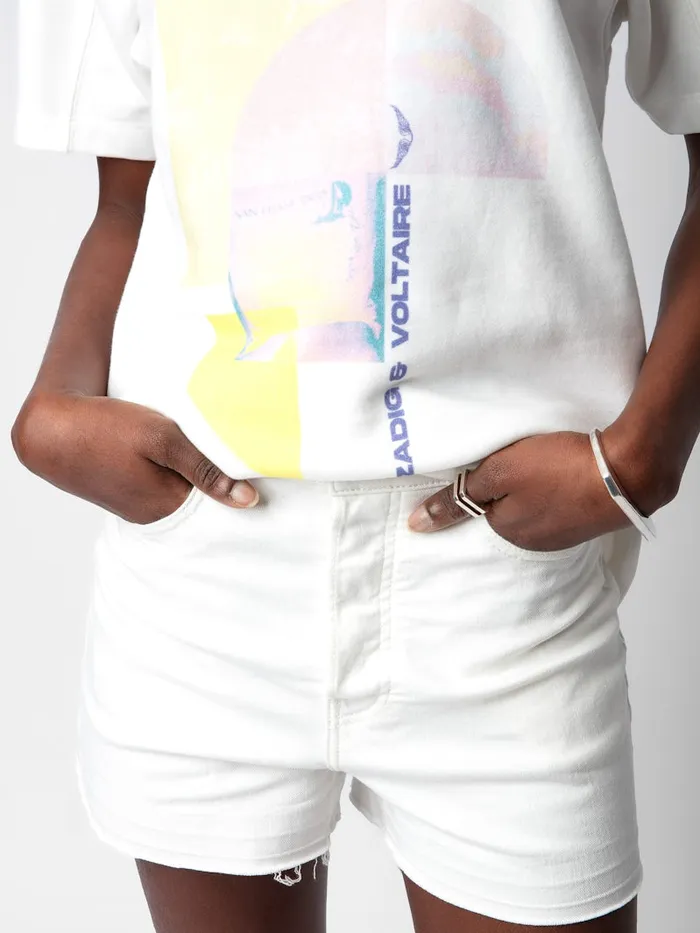 Women Zadig and Voltaire TShirts Bow Tshirt Judo