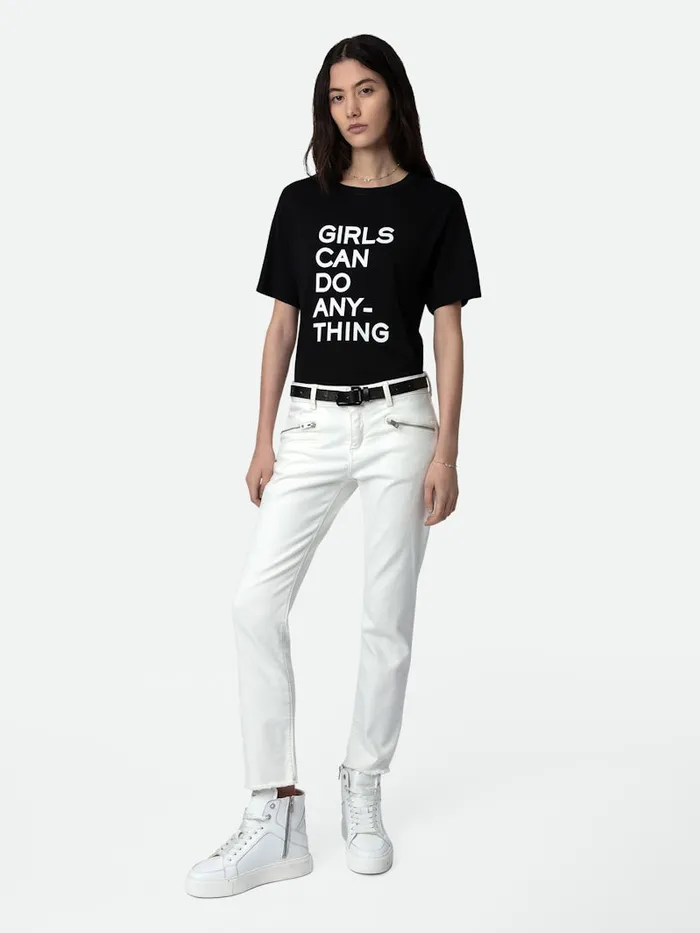 Women Zadig and Voltaire TShirts TShirt Bella Black