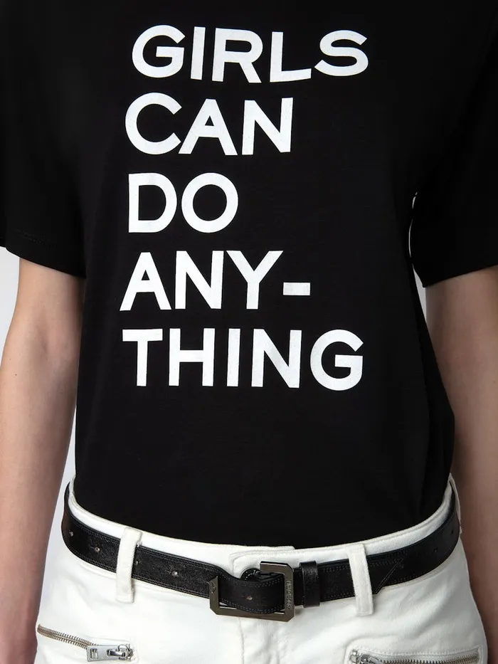 Women Zadig and Voltaire TShirts TShirt Bella Black