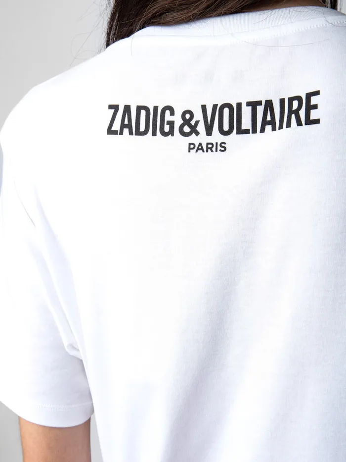 Women Zadig and Voltaire TShirts TShirt Bella White