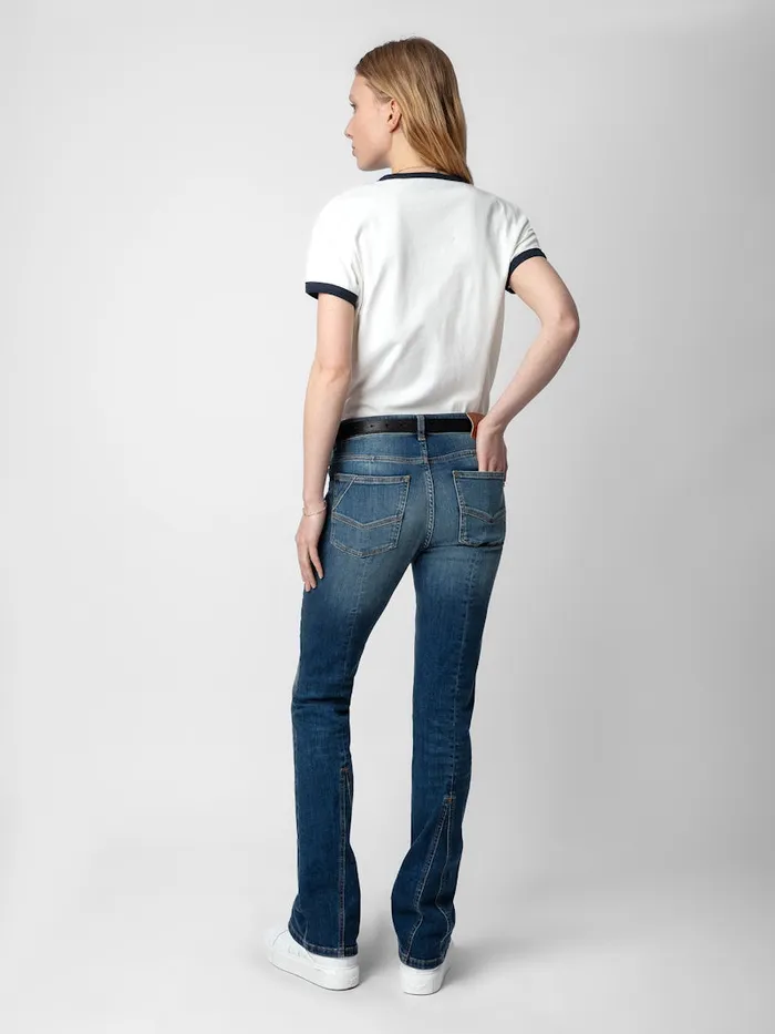 Women Zadig and Voltaire TShirts Walk University Diamant Tshirt Judo