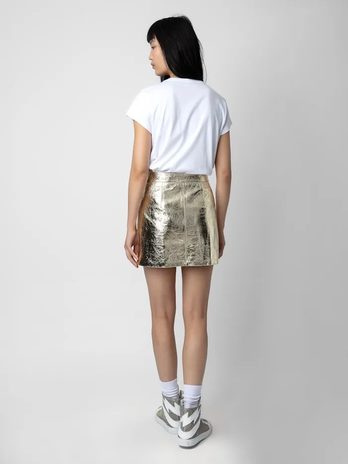 Women Zadig and Voltaire TShirts Woop Insignia Tshirt White