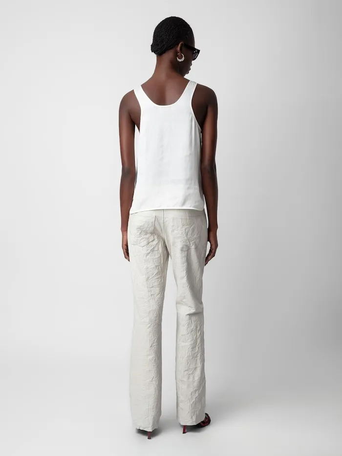 Women Zadig and Voltaire Tops and Shirts Carys Satin Top Judo