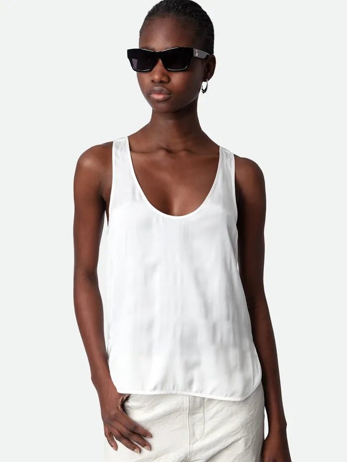 Women Zadig and Voltaire Tops and Shirts Carys Satin Top Judo