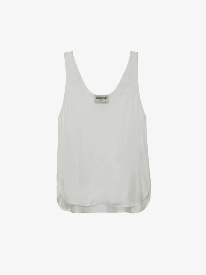 Women Zadig and Voltaire Tops and Shirts Carys Satin Top Judo
