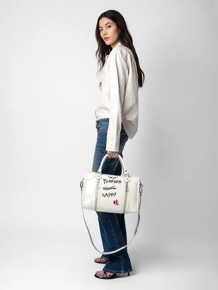 Women Zadig and Voltaire Tops and Shirts Chic Crinkled Leather Shirt Judo