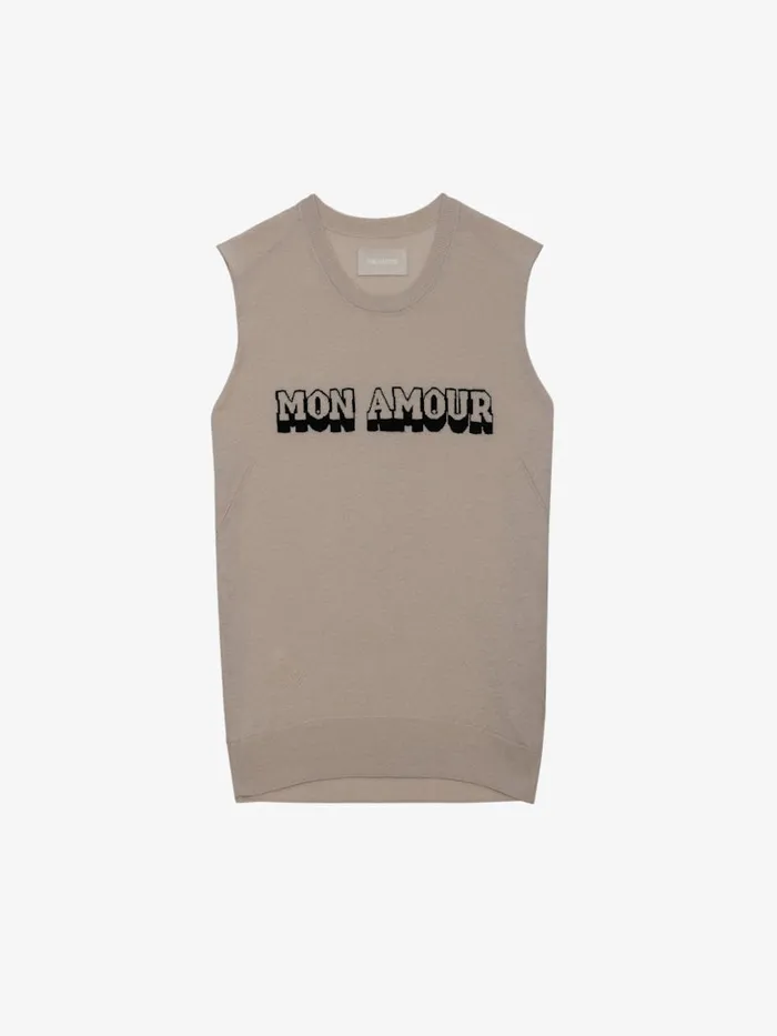 Women Zadig and Voltaire Tops and Shirts Nida Mon Amour Top Petale