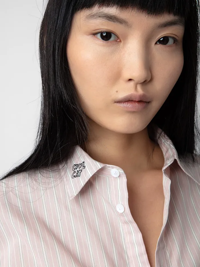 Women Zadig and Voltaire Tops and Shirts Sydna Shirt Primrose