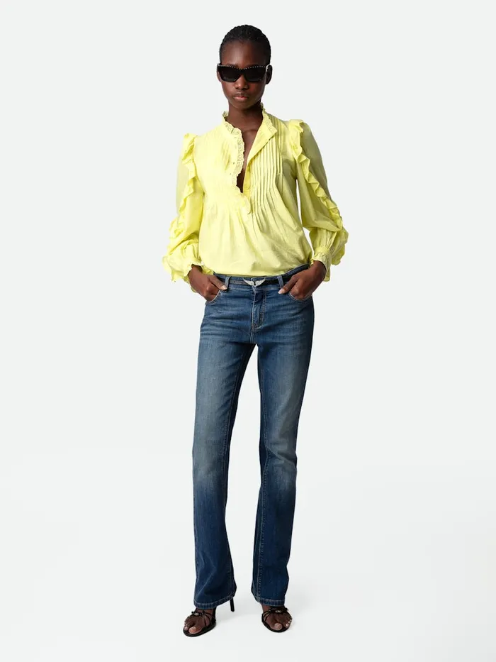 Women Zadig and Voltaire Tops and Shirts Timmy Blouse Cedra