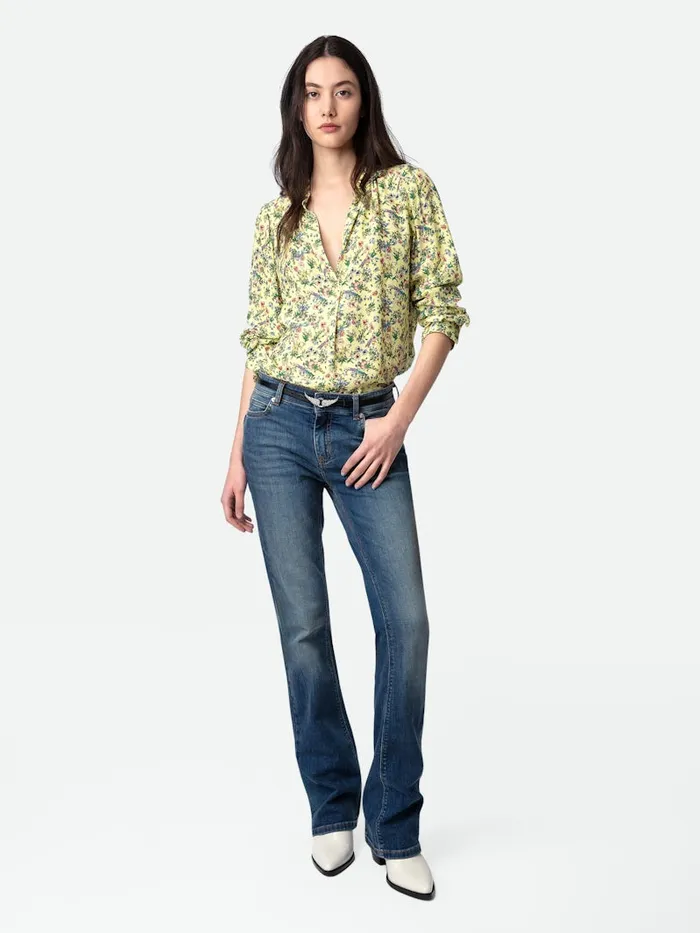 Women Zadig and Voltaire Tops and Shirts Tink Satin Blouse Cedra