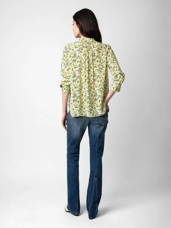 Women Zadig and Voltaire Tops and Shirts Tink Satin Blouse Cedra