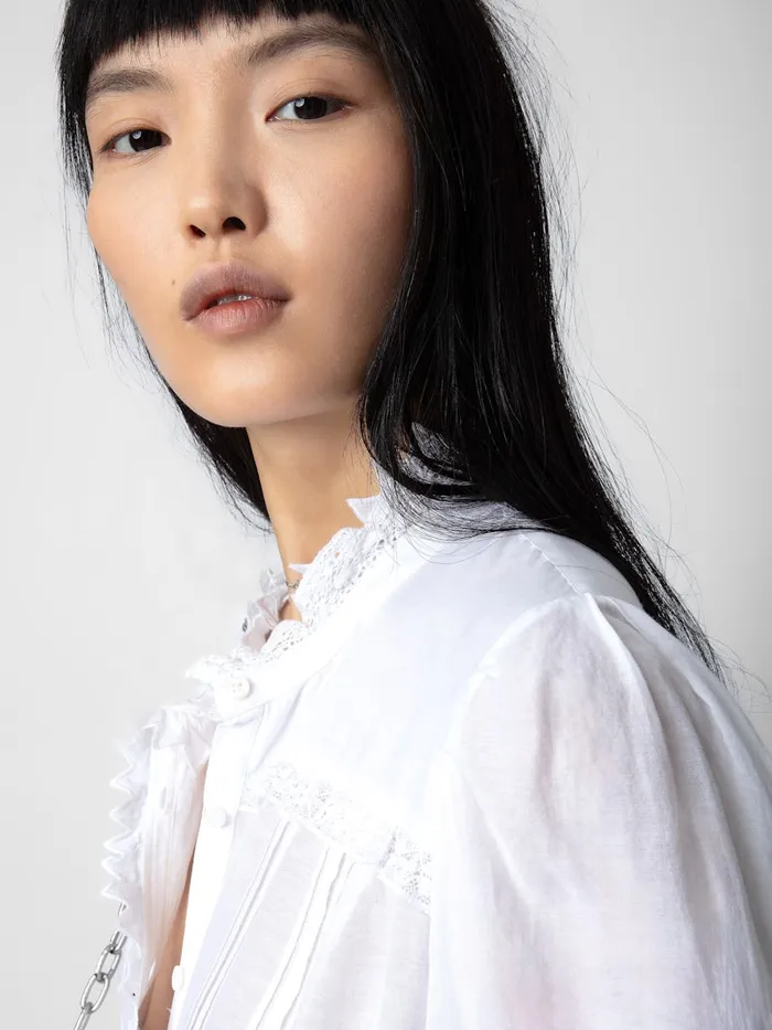 Women Zadig and Voltaire Tops and Shirts Trevy Blouse Judo