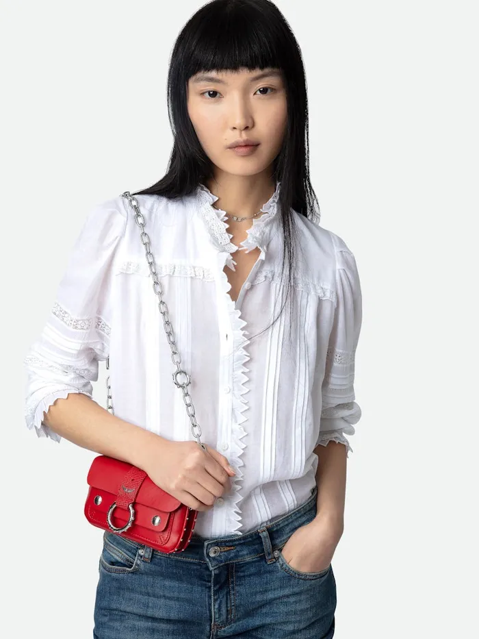 Women Zadig and Voltaire Tops and Shirts Trevy Blouse Judo
