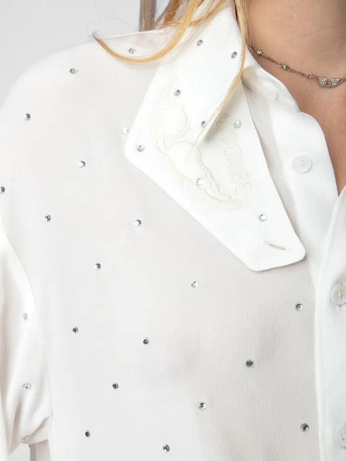 Women Zadig and Voltaire Tops and Shirts Tyrone Diamant Shirt Judo