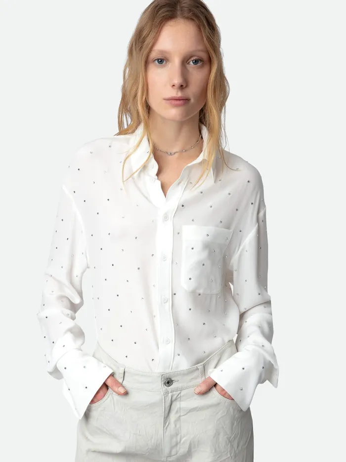 Women Zadig and Voltaire Tops and Shirts Tyrone Diamant Shirt Judo