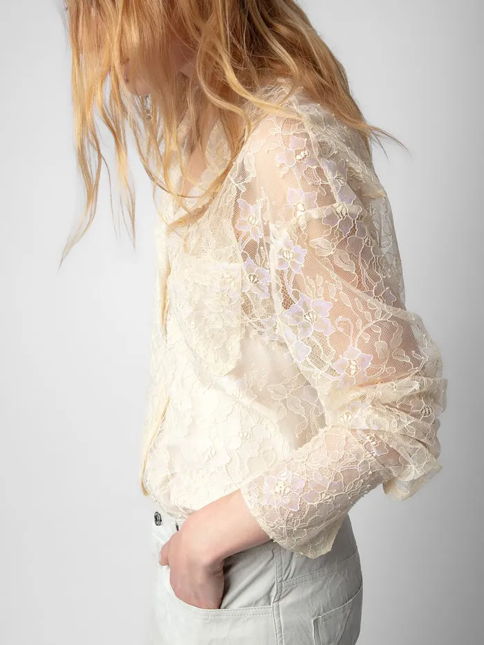 Women Zadig and Voltaire Tops and Shirts Tyrone Shirt Scout