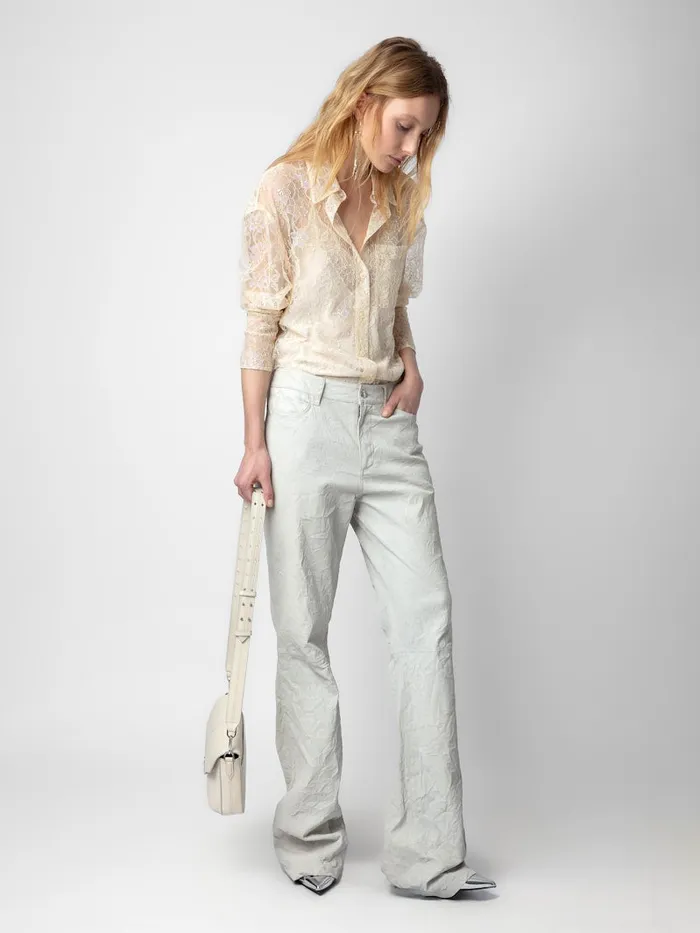 Women Zadig and Voltaire Tops and Shirts Tyrone Shirt Scout