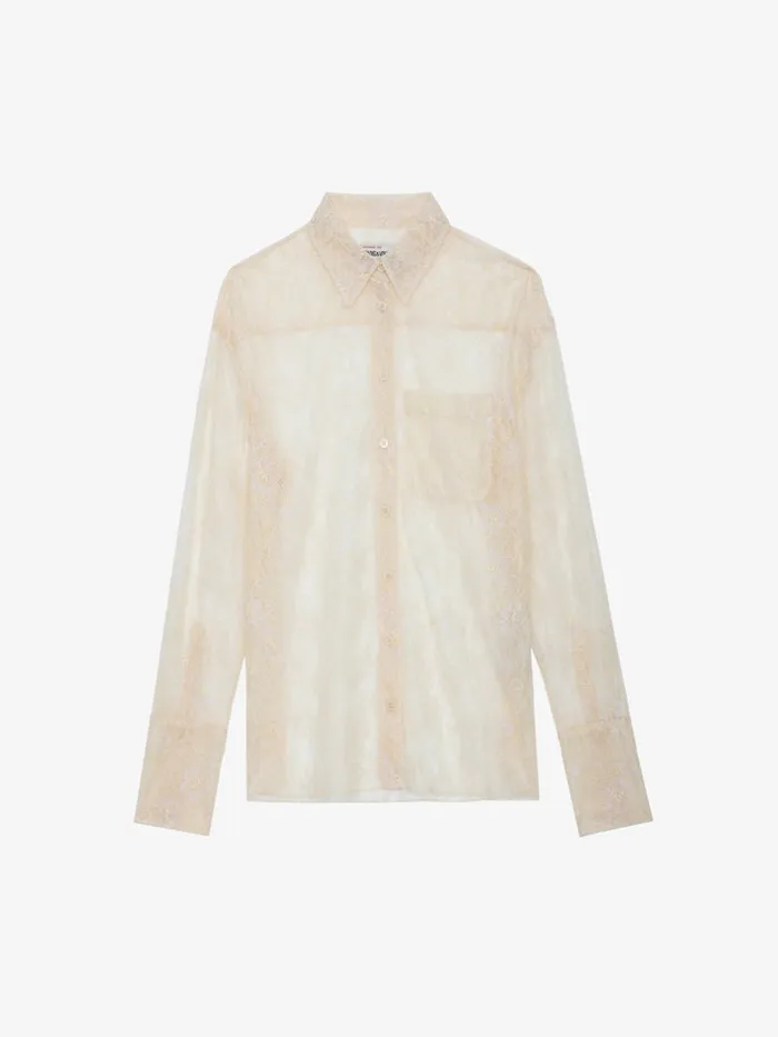 Women Zadig and Voltaire Tops and Shirts Tyrone Shirt Scout