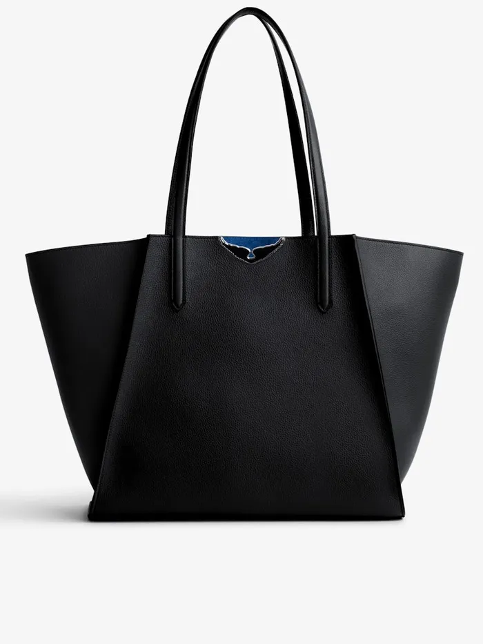 Women Zadig and Voltaire Tote Bags Le Borderline Bag Noir Melody