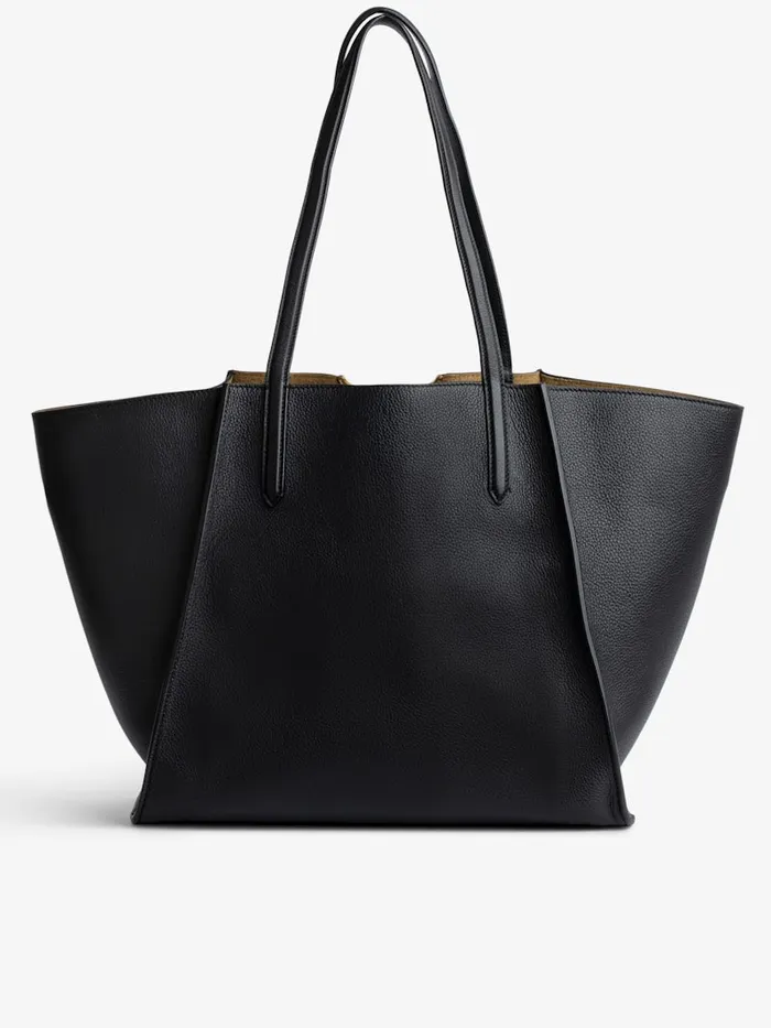 Women Zadig and Voltaire Tote Bags Le Borderline Bag Noir Record Women Zadig and Voltaire Tote Bags Le Borderline Bag Noir Record