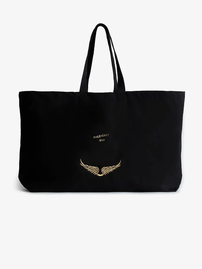 Women Zadig and Voltaire Tote Bags Overnight Tote Bag Black