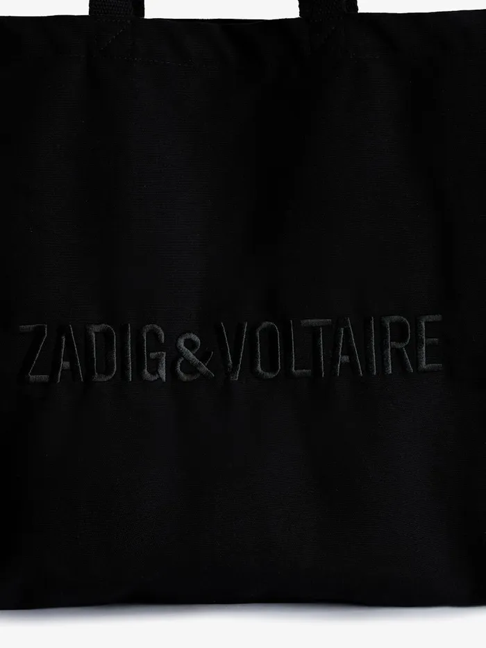 Women Zadig and Voltaire Tote Bags Overnight Tote Bag Black