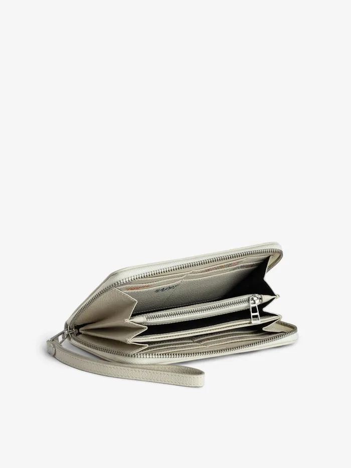 Women Zadig and Voltaire Wallets and Leather Goods Compagnon Wallet Flash