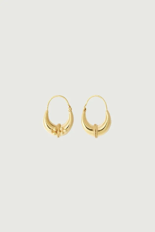 Women ZAGREB EARRINGS Gold Soeur Jewellery