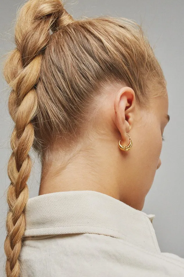 Women ZAGREB EARRINGS Gold Soeur Jewellery