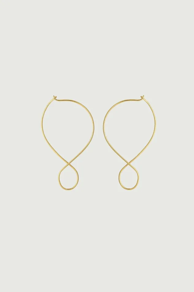 Women ZIGGY EARRINGS Gold Soeur Jewellery