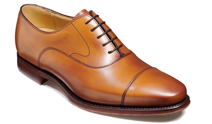Wright 8211 Antique Rosewood Mens Barker Shoes Oxfords