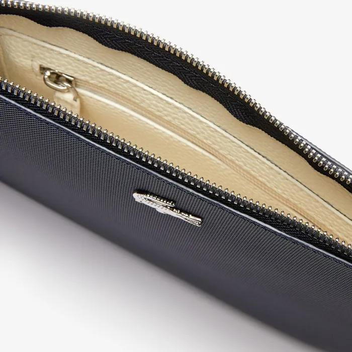 Wristlet Clutch Bag Dark Sapphire Marshmallow Womens Lacoste Small Leather Goods For Sale