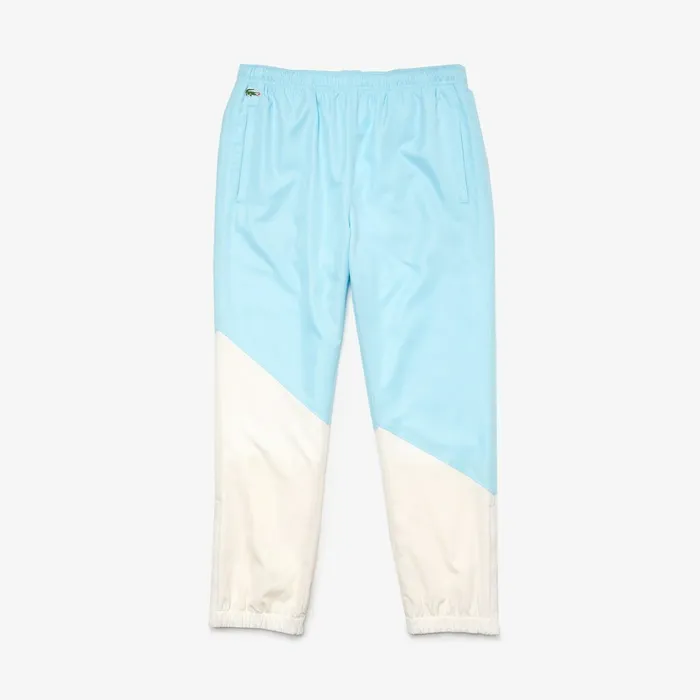 x GOLF le FLEUR Track Pants WhiteLight Blue Mens Lacoste Pants and Shorts Popular
