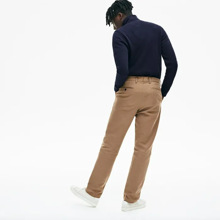 Zip StandUp Collar Ribbed Sweatshirt Navy Blue Mens Lacoste Sweatshirts Shop Online